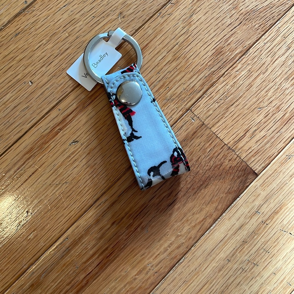 Vera Bradley penguins key chain